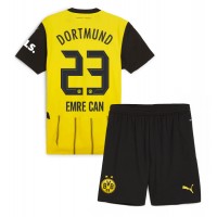 Borussia Dortmund Emre Can #23 Hemmadräkt Barn 2024-25 Kortärmad (+ Korta byxor)